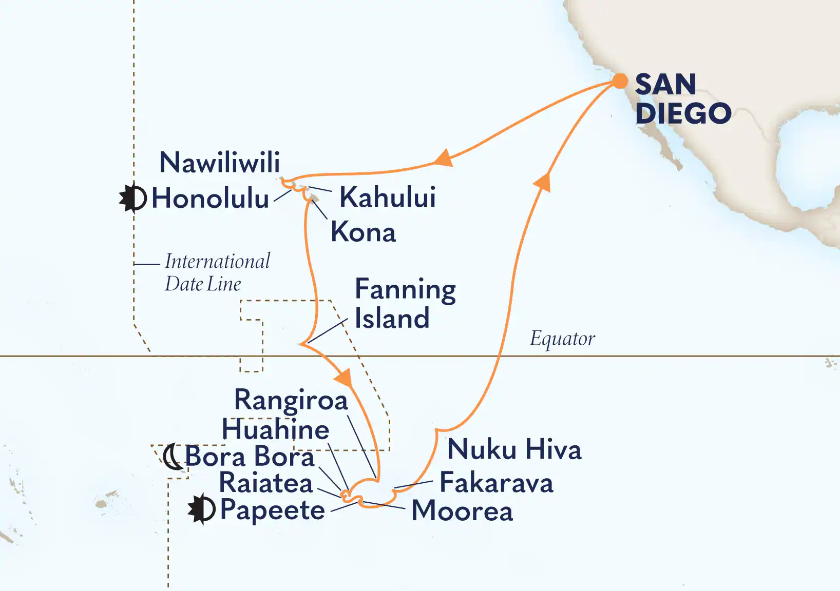 Legendary Hawaii, Tahiti & Marquesas: A 35-Day South Pacific Dream